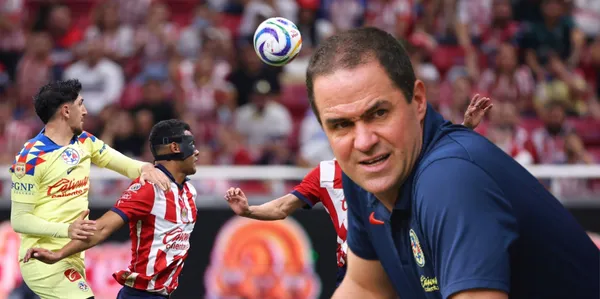 André Jardine durante el duelo del América ante Chivas / Foto: Getty Images