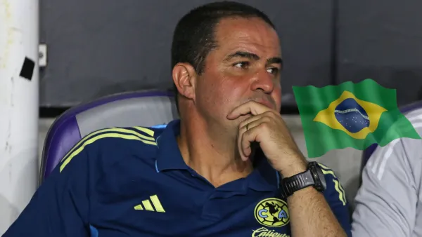 André Jardine durante un partido del Club América