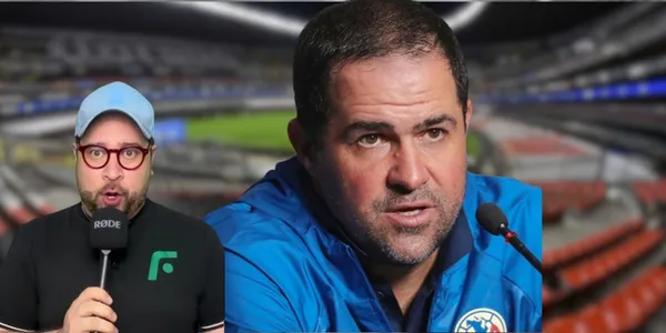 André Jardine en conferencia de prensa (foto: Diario Récord)