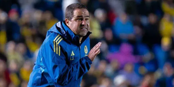 André Jardine en el América vs Chivas / FOTO ESPN