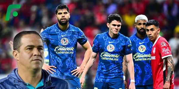 André Jardine en el América vs Toluca (Fuente: MEXSPORT)