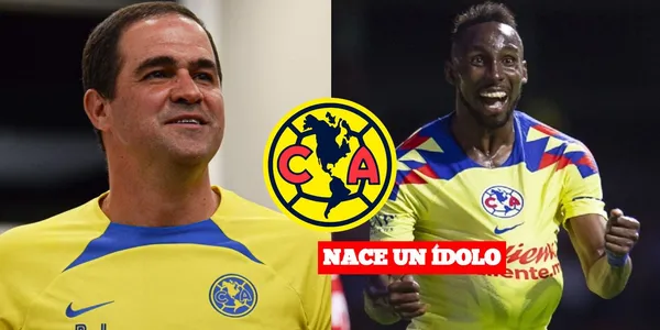 André Jardine está contento ya que Julián Quiñones, su fichaje estrella, dedicó unas palabras a los anti América y podría ser un nuevo ídolo.