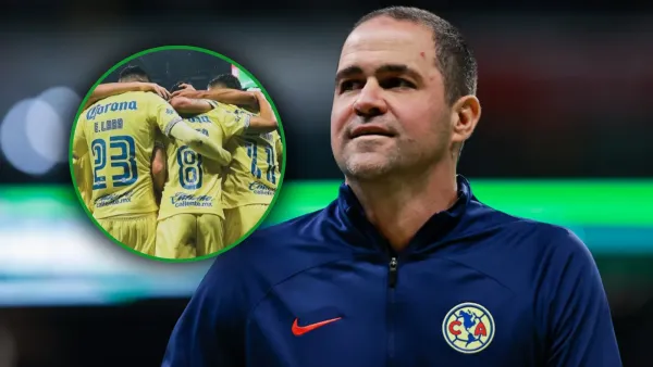 André Jardine feliz después de un triunfo con el América