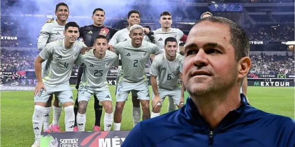 André Jardine y al fondo la Selección Mexicana (Foto: Imago7)