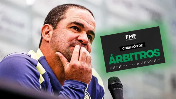 André Jardine y Comisión de Árbitros