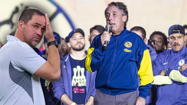 André Jardine y Emilio Azcárraga