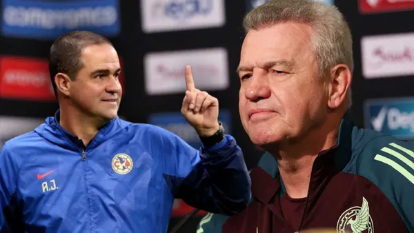 André Jardine y Javier Aguirre