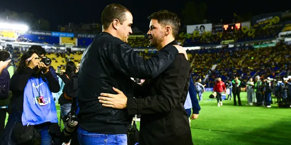 André Jardine y Nicolás Larcamón (Fuente: MEXSPORT)