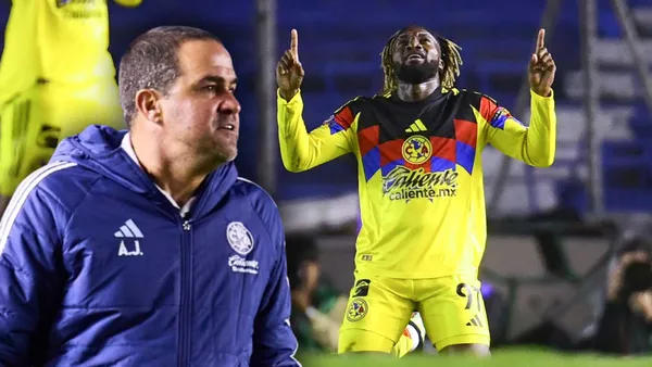 André Jardine y Saint-Maximin en el Club América