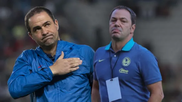 André Jardine y Santiago Baños en el Club América