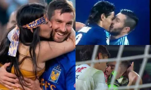 André-Pierre Gignac anotó el único gol de Tigres en la ida de los cuartos de final y un efusivo festejo de Luis Quiñones llamó la atención