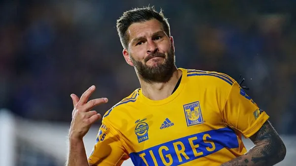 André-Pierre Gignac con la camiseta de Tigres. (Foto: Marca)