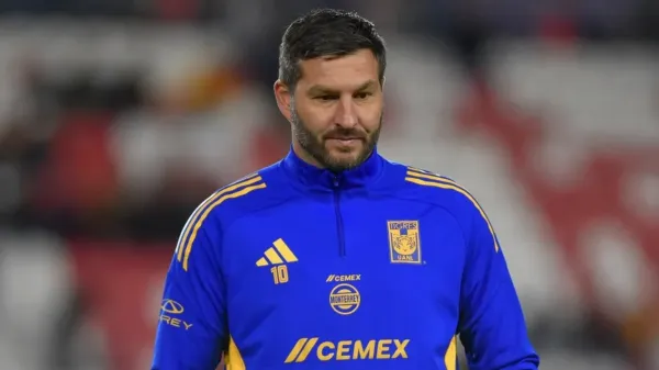 André-Pierre Gignac durante su etapa en Tigres