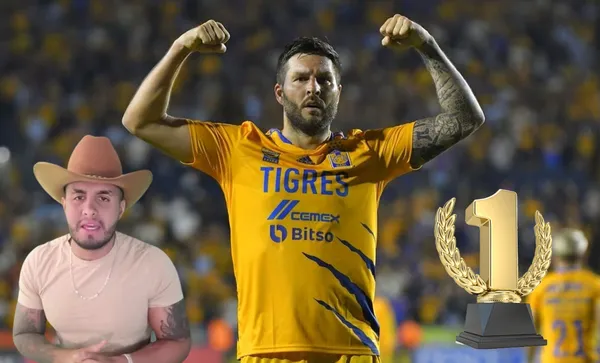 André-Pierre Gignac es el ídolo más grande en la historia de los Tigres de la UNAL.