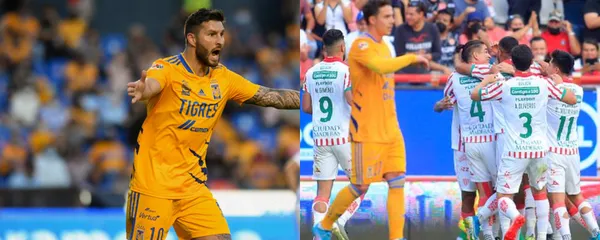 André-Pierre Gignac fue parte vital de la derrota de Tigres ante Necaxa.