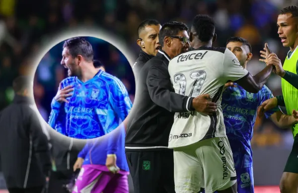 André Pierre Gignac salió expulsado, pero también dio de qué hablar por sus señas a la afición.