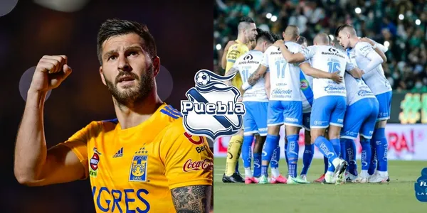 Andre Pierre Gignac se deshace de elogios ante un crack del Puebla.