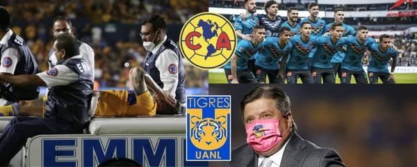 André-Pierre Gignac se lesiona con Tigres y Miguel Herrera pediría a un tronco del América para suplirlo.