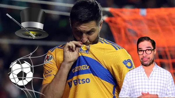 André-Pierre Gignac se volvió a vestir de héroe con la camiseta de los Tigres de la UANL.