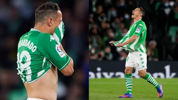 Andrés Guardado empieza a mostrar frustración en España, en el partido con el Betis sorprendió su actitud al ser relegado al cambio