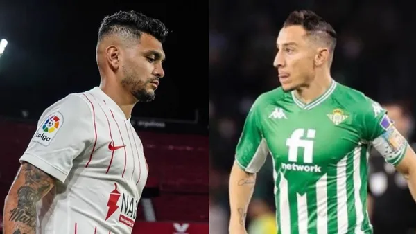 Andrés Guardado generó polémica tras llevarse el derbi de Sevilla, el mexicano ironizó en pleno debut del Tecatito