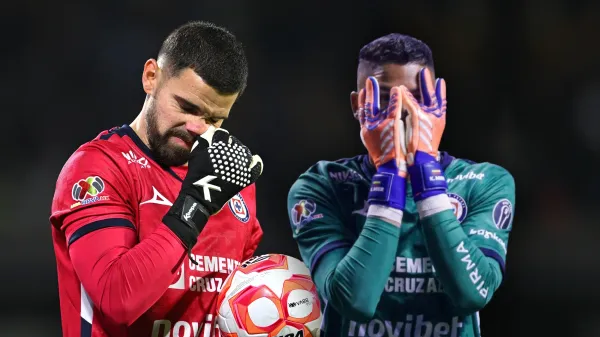 Andrés Gudiño y Kevin Mier en Cruz Azul