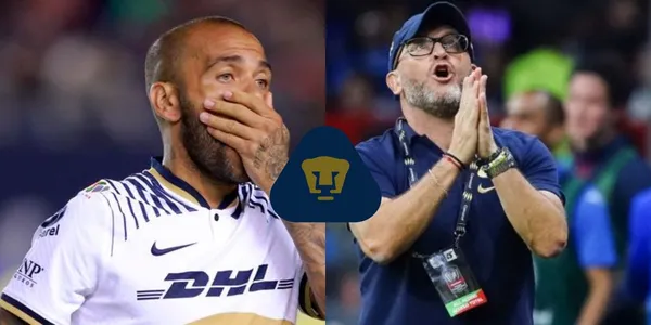 Andrés Lillini poco a poco se está cansando del pobre nivel de Dani Alves