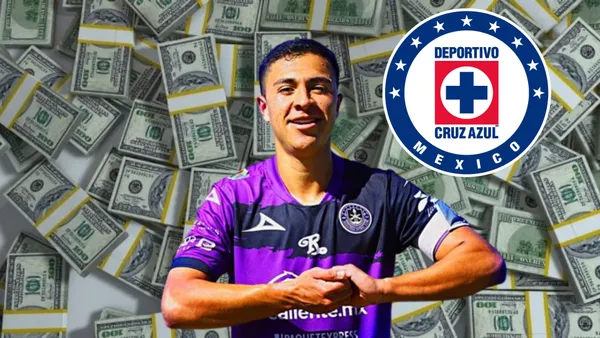 Andrés Montaño festejando un gol con Mazatlán