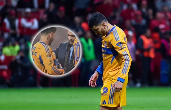 Ángel Correa recibió la medalla de subcampeón tras la final y su gesto no pasó desapercibido.