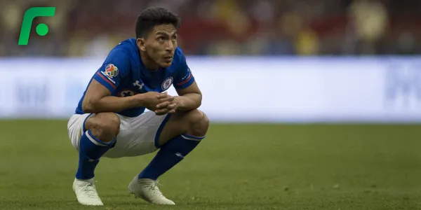 Ángel Mena en Cruz Azul (Fuente: MEXSPORT)