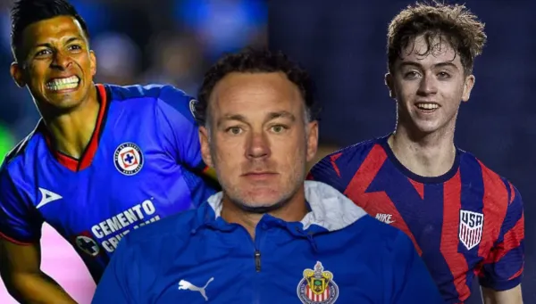 Ángel Sepúlveda y Brian Gutiérrez en su anteriores clubes junto con Gabriel Milito