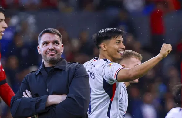 Ángel Sepúlveda y Nicolás Larcamón/ Foto MexSport.