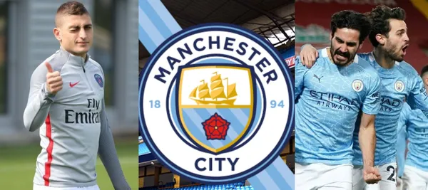 Ante la probable salida de Bernardo Silva y Gundogan, podría llegar Verratti