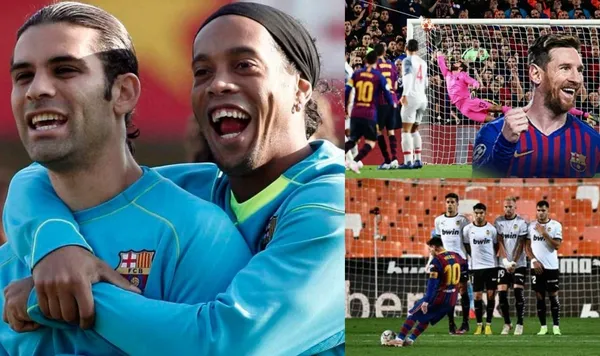 Antes de conocer a estos dos jugadores, Lionel Messi no era un dotado en esto y hay video. Ronaldinho y Rafa Márquez y lo que hicieron para que se vuelva un crack.