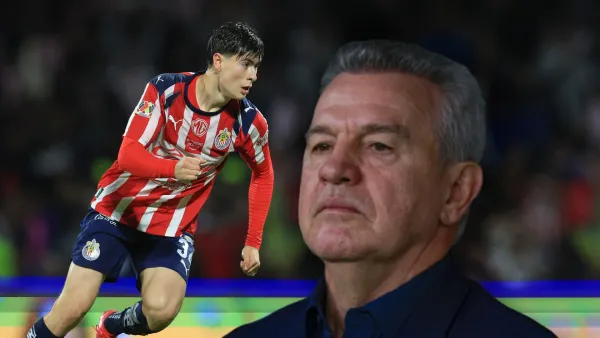 Armando González durante un partido con Chivas y Javier Aguirre en la Selección Mexicana