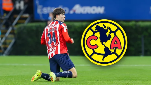 Armando González en el estadio Akron