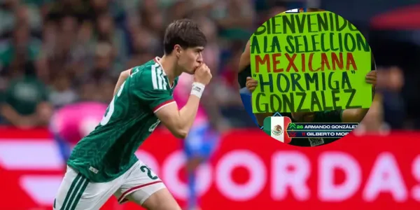 Armando González reaccionó a su debut y bienvenida con la Selección Mexicana