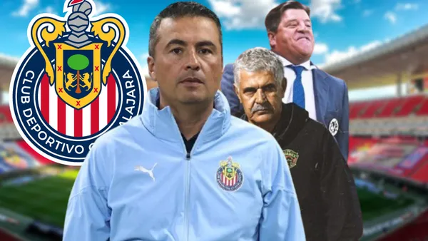 Arturo Ortega, Ricardo Ferretti y Miguel Herrera / Foto: Chivas / Akron