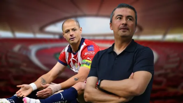 Arturo Ortega y Javier Hernández / Foto: Akron / Mexsport / Chivas