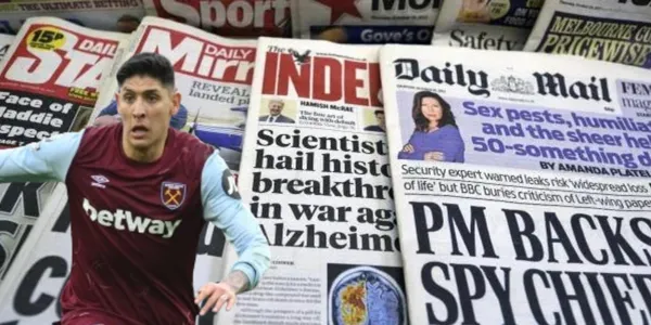 Así calificaron en Inglaterra a Edson Álvarez tras la derrota en Europa League