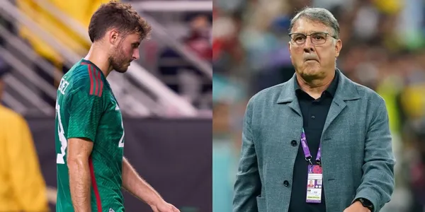 Así fue el reencuentro entre Gerardo Martino y Santiago Giménez luego de que el estratega lo dejó fuera del Mundial de Qatar 2022