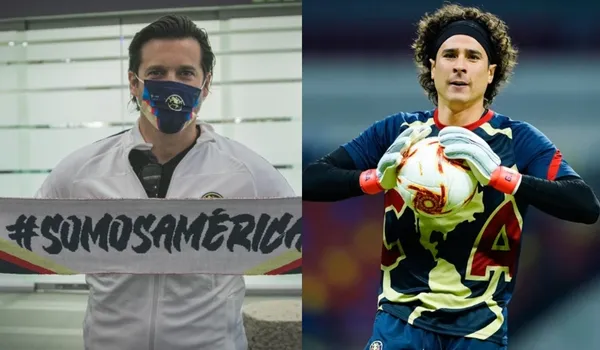 Así reaccionó Guillermo Ochoa tras la llegada de Santiago Solari a CDMX para ponerse al frente del Club América.