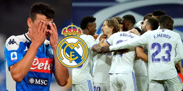 Aunque Hirving Lozano quiera ir al Real Madrid un italiano se lo impediría