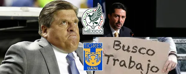 Aunque parecía que Miguel Herrera tenía seguro un lugar en ambos equipos, la FMF lo dejaría desempleado.