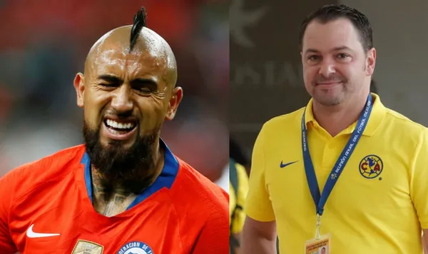 Aunque Santiago Solari se encargó de hablar con Arturo Vidal, el golpe bajo de Baños a las aspiraciones de tener a Vidal en el equipo.