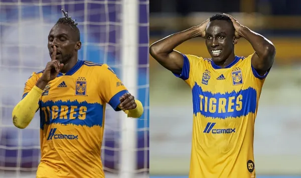 Aunque se ganó, los hinchas de Tigres le tienen un nuevo apodo a Julián Quiñones.