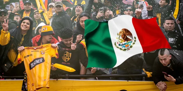 Barcelona presentó a su equipo en Estados Unidos y confunden a la bandera de México