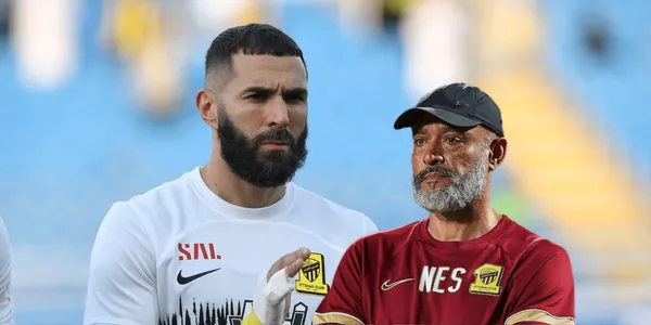 Benzema comenzó con tensión la temporada en Arabia Saudita