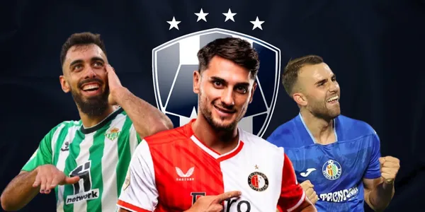 Borja Iglesias, Julián Carranza y Borja Mayoral / FOTO TUDN