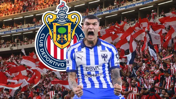 Brandon Vazquez con Rayados / Foto: Especial